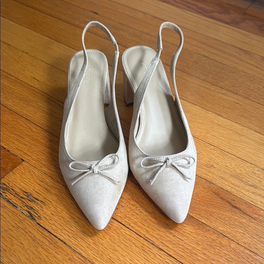 NWT JCrew pointed kitten heels